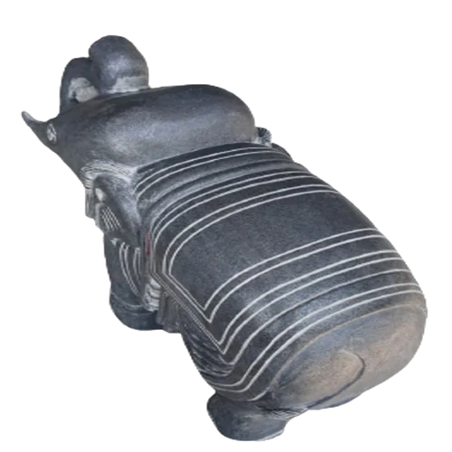 Granite Elephant Statue Granite - Color: Gray