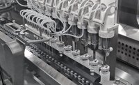 Vial Filling Machine - 100 Pcs/min, 230v Electric Drive, Plc Control | High Precision, Sterility Assurance, Automated Efficiency, Versatile Fill Options