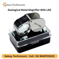 Geological Metal Magnifier With LED 40x25