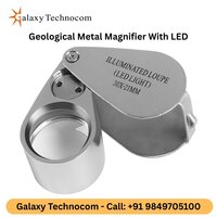 Geological Metal Magnifier With LED 40x25