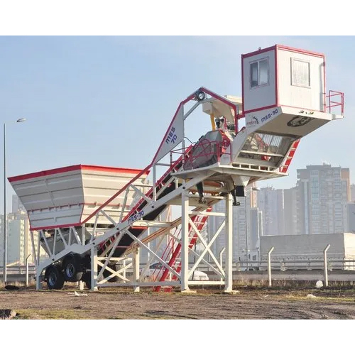 Mobile Concrete Batching Plant - Capacity: 1600 Ltr