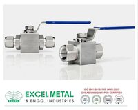 Stainless Steel 316 Instrumentation Ball Valves - Color: Silvar