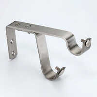 Cb-631 Support And Wall To Wall Floating Shelving Bracket - Color: Silver