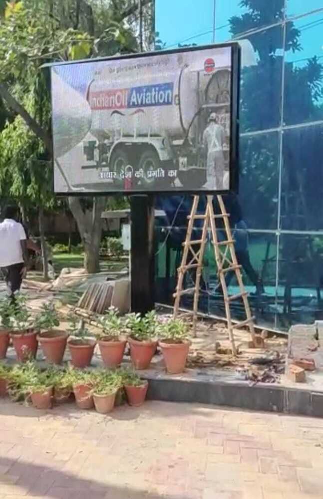 Pole Mount Led Display Screen