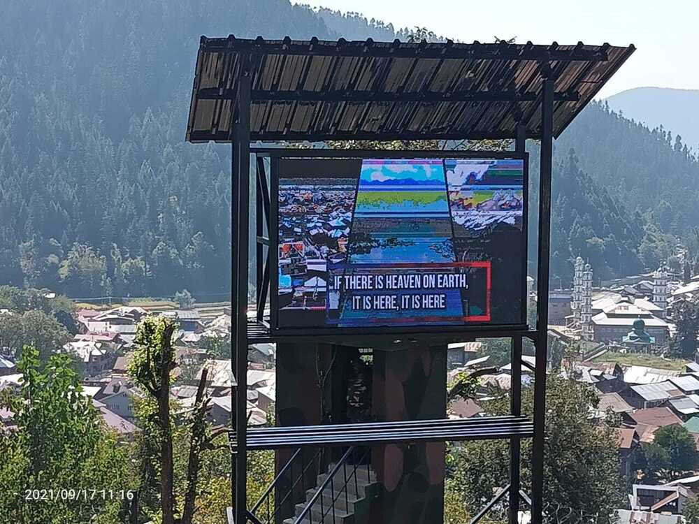 Pole Mount Led Display Screen