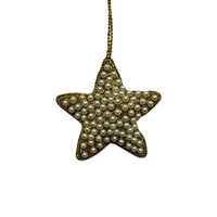 Star Peral Christmas Ornament