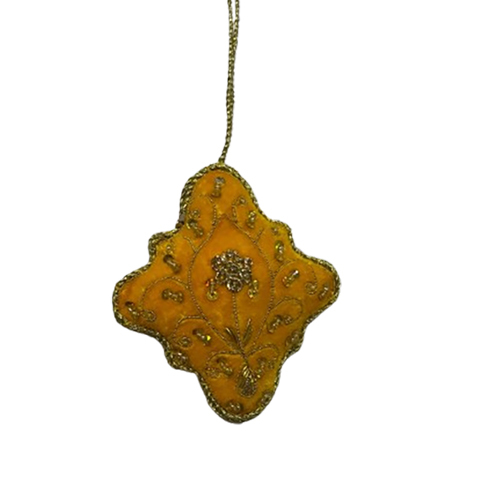 Customized Handmade Zari Christmas Ornaments - Color: Different Available