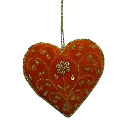 Customized Handmade Zari Christmas Ornaments