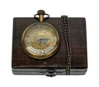 Antique Vintage Marco Polo Brass Pocket Watch - Color: Various Available