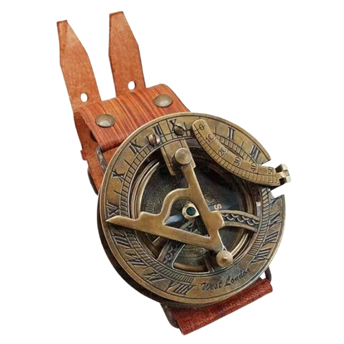 Brass Nautical Sundial Compass