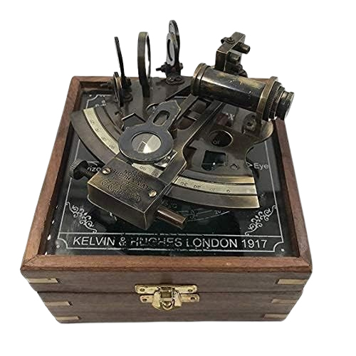 Brass Sextant With Box - Color: Various Available