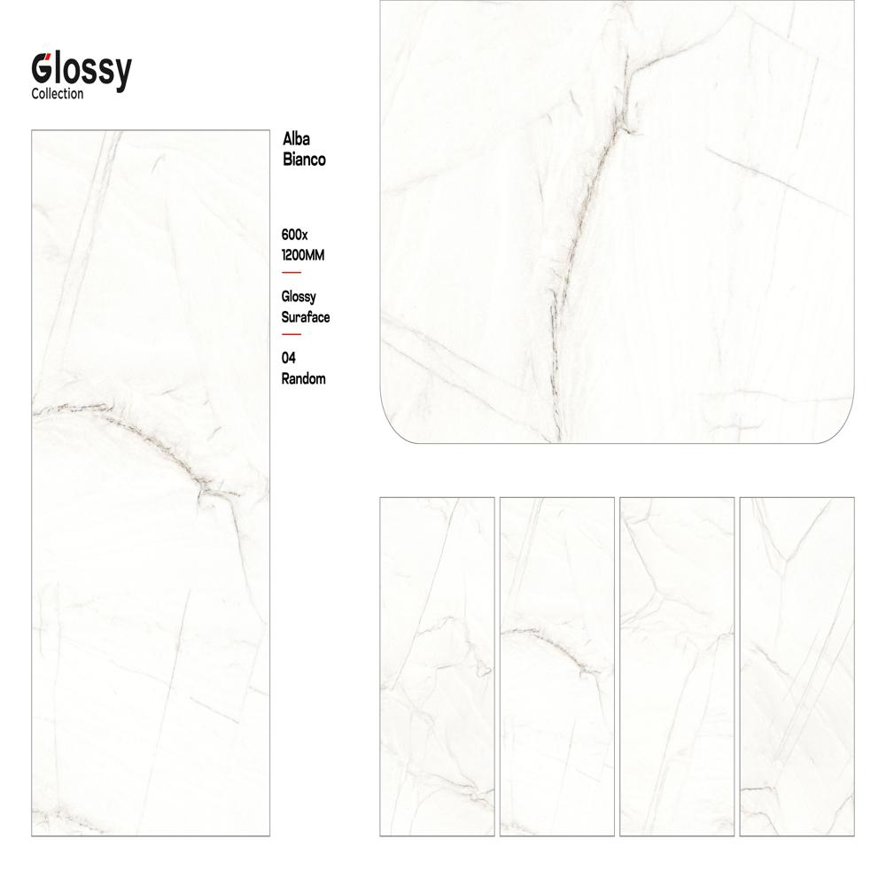 600x1200MM Porcelain Tiles (Glossy Collection)