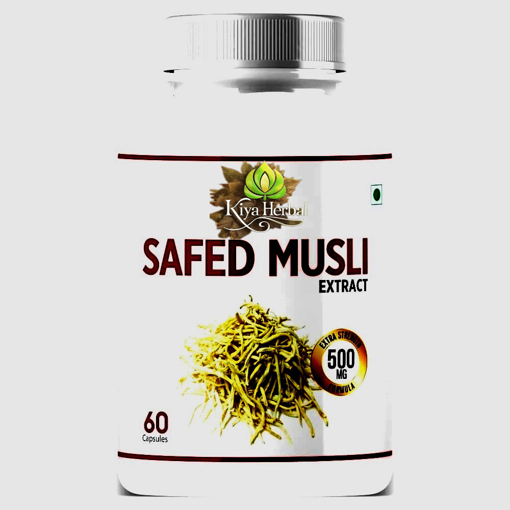 Herbal capsules bulk Safed Musli 90 capsule