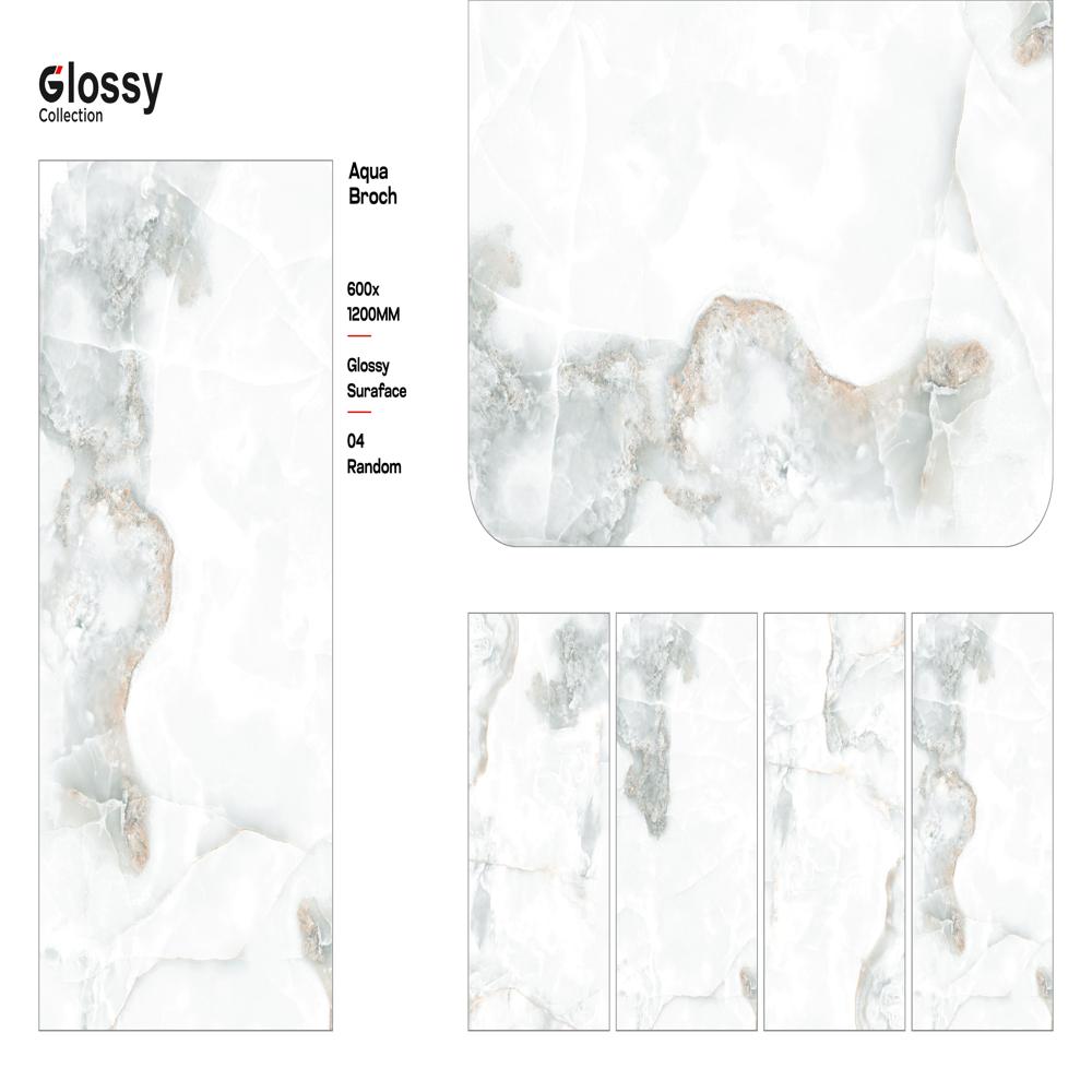 600x1200mm Porcelain Tiles (Glossy Collection)
