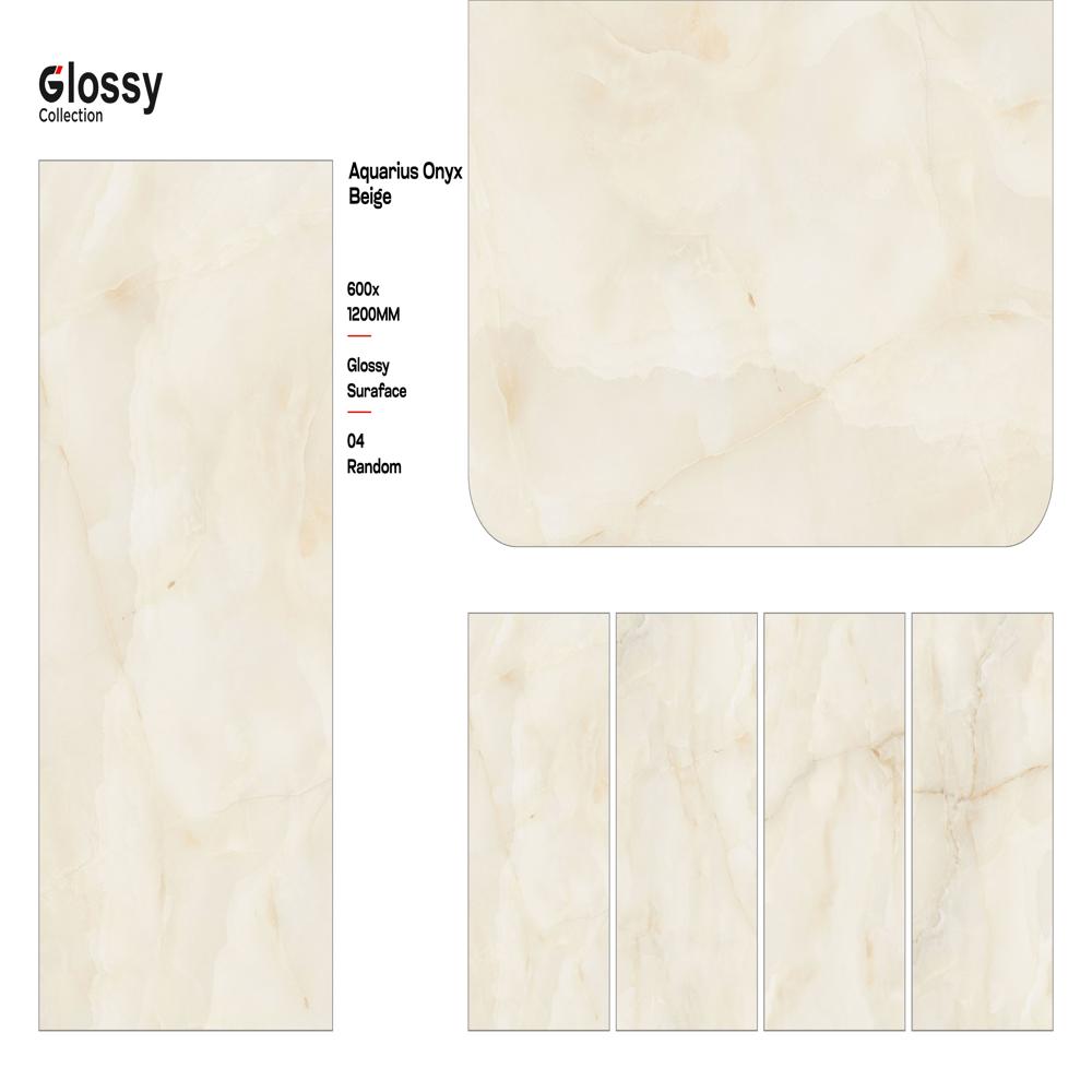 600x1200MM Porcelain Tiles (Glossy Collection)