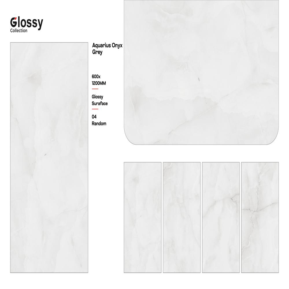 600x1200mm Porcelain Tiles (Glossy Collection)