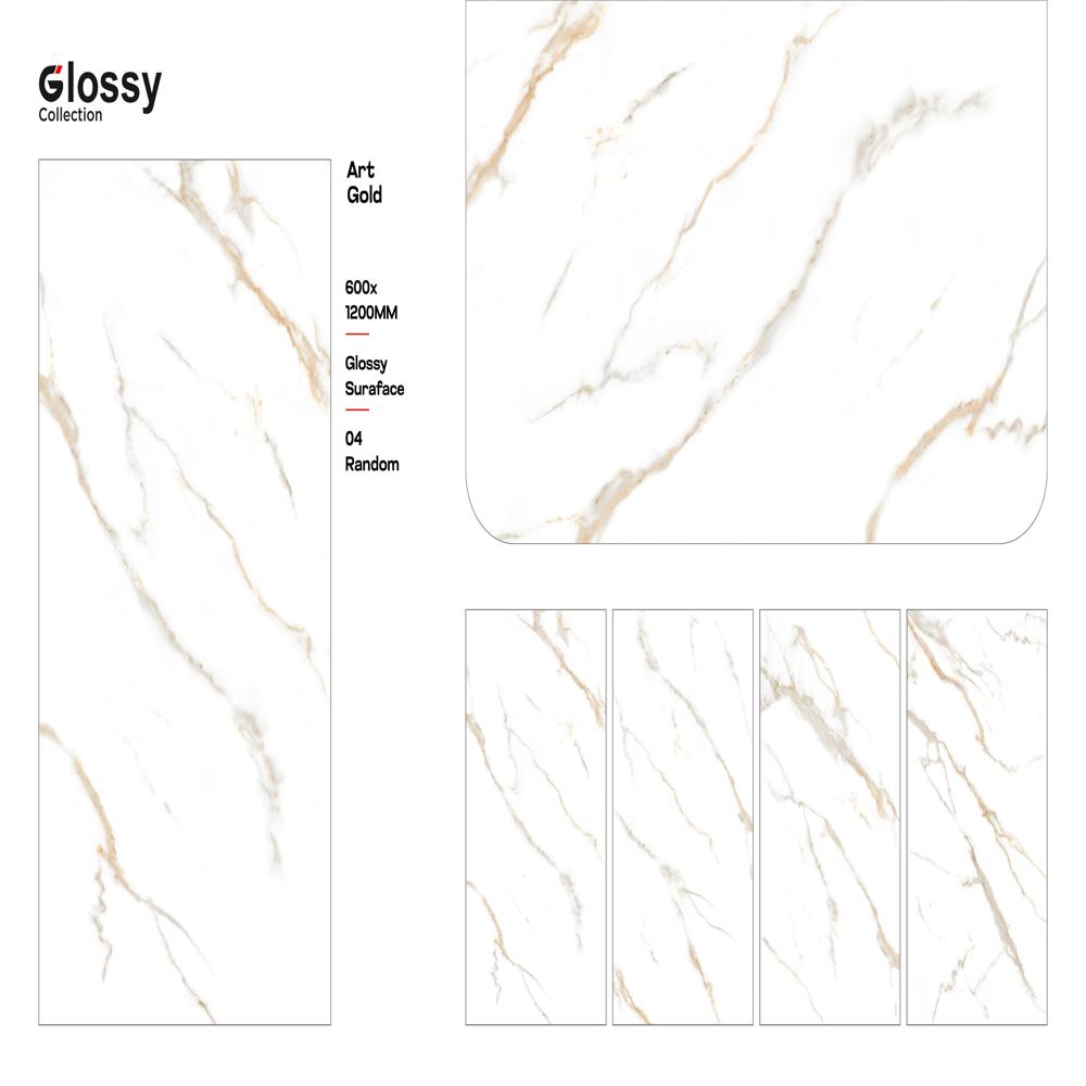 600x1200mm Porcelain Tiles (Glossy Collection)