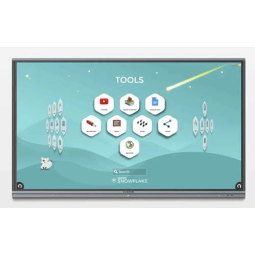 86 Inch Maxhub Interactive Flat Panel - Color: Black