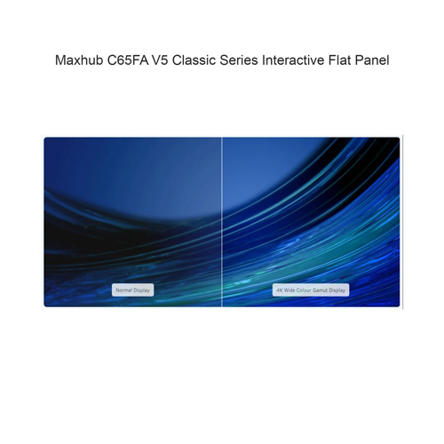 Bmaxhub C65Fa V5 Classic Series Interactive Flat Panel - Color: Black