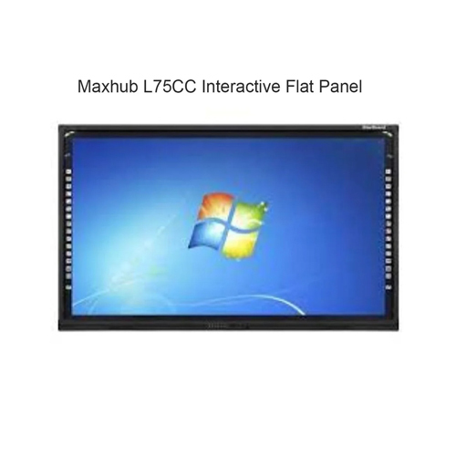 Maxhub L75Cc Interactive Flat Panel - Color: Black