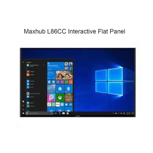 Maxhub L86Cc Interactive Flat Panel - Color: Black