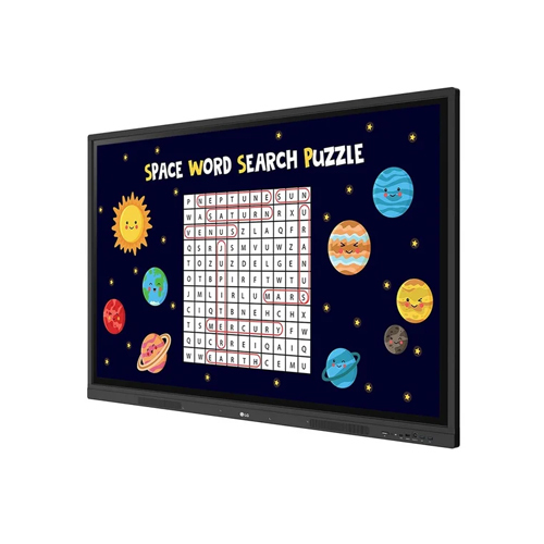 86Tr3Dk-I 86 Inch Lg Interactive Flat Panel - Color: Black