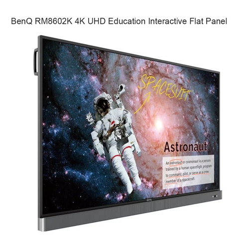 Benq Rm8603-A 4K Uhd Education Interactive Flat Panel - Color: Black