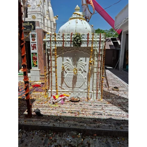 White Marble Outdoor Temple
