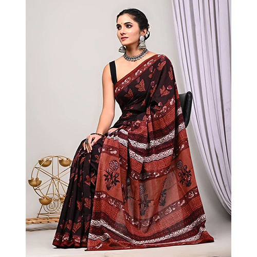 Chanderi Cotton Saree