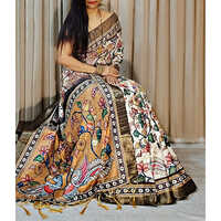 Kamlamkari Saree - Color: Multicolor