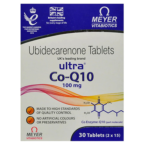 Coenzyme Q10 100mg Tablets