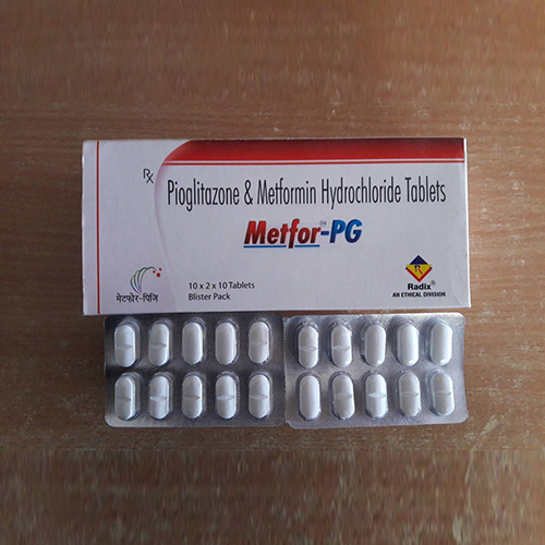 Metformin Plus Pioglitazone 15mg Tablets