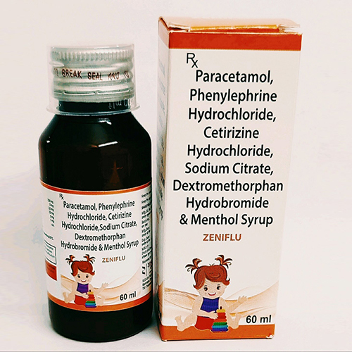 Paracetamol Plus Cetirizine 5mg Syrup