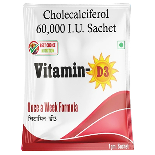Vitamin D 60000IU Sachets