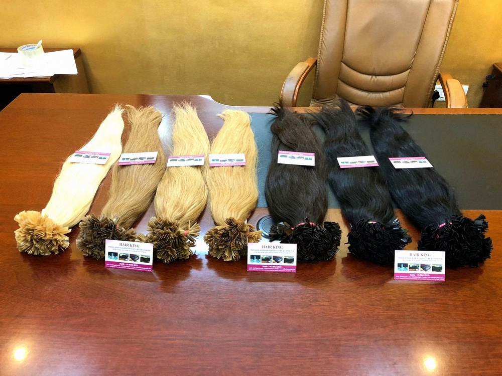 Frizz-free curly hair in factory price
