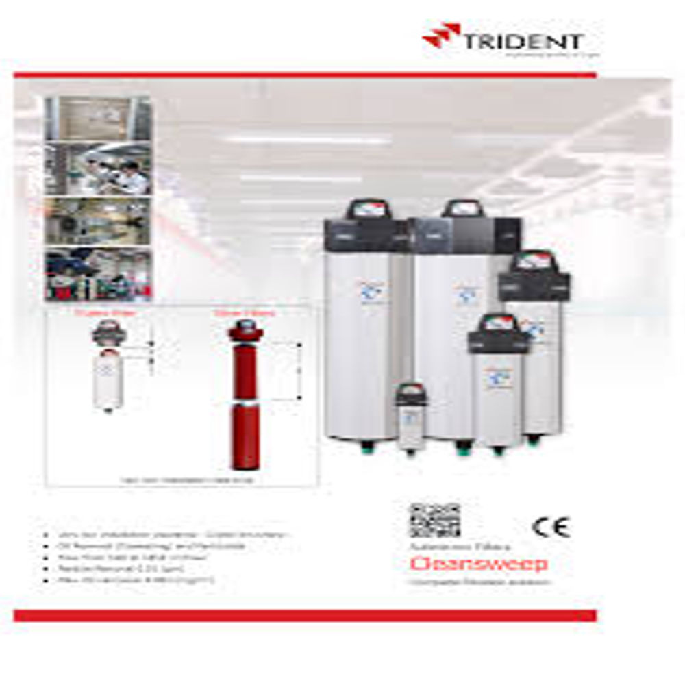 Trident Sub Micron Filters - Capacity: 16 Kg/hr