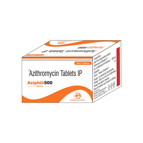 500mg Azithromycin Tablets IP