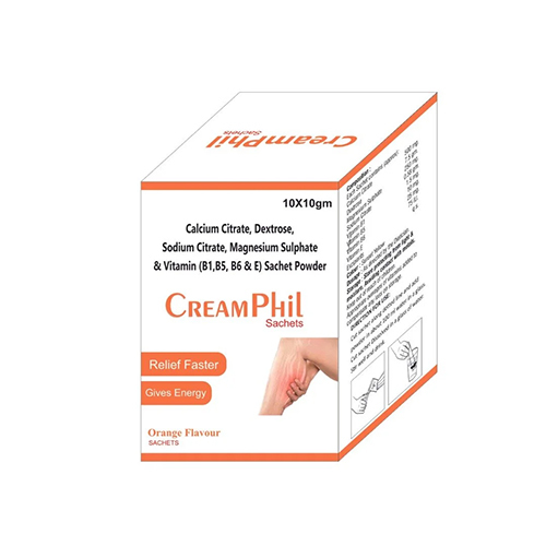 Calcium Citrate Dextrose Sodium Citrate Magnesium Sulphate And Vitamin Sachet Powder