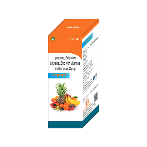 200ml Lycopene Selenium L Lysine Zinc With Vitamins And Minerals Syrup