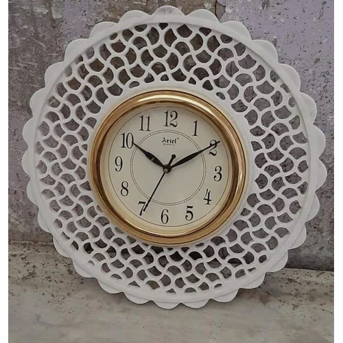 Marble Wall Clock Size 15 Inch