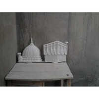 Tasvir Marble Frame - Color: White