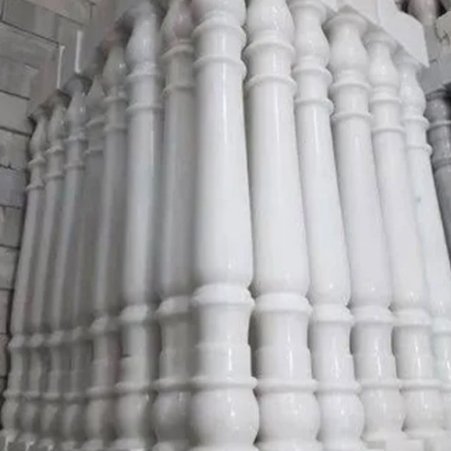 White Marble Pillar