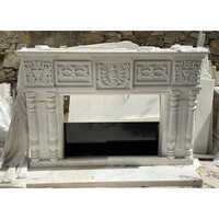 Marble Stone Fire Palace - Color: White