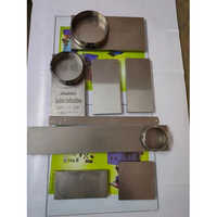 Pad Printing Plate - Color: Silver