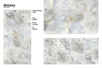 600x1200mm Glossy Satuario Porcelain Floor and Wall Tiles