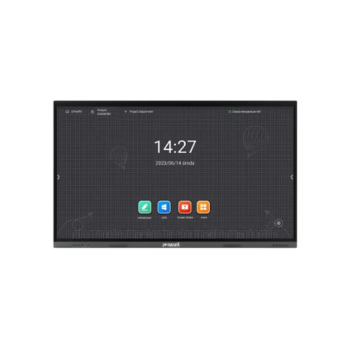 65 Inch Promark Interactive Board - Color: Black