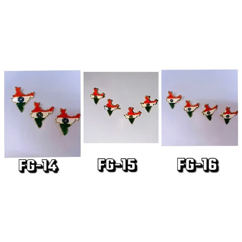 Indian Flag Badge