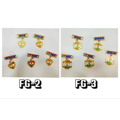 Indian Flag Badge - Badge Type: Pin