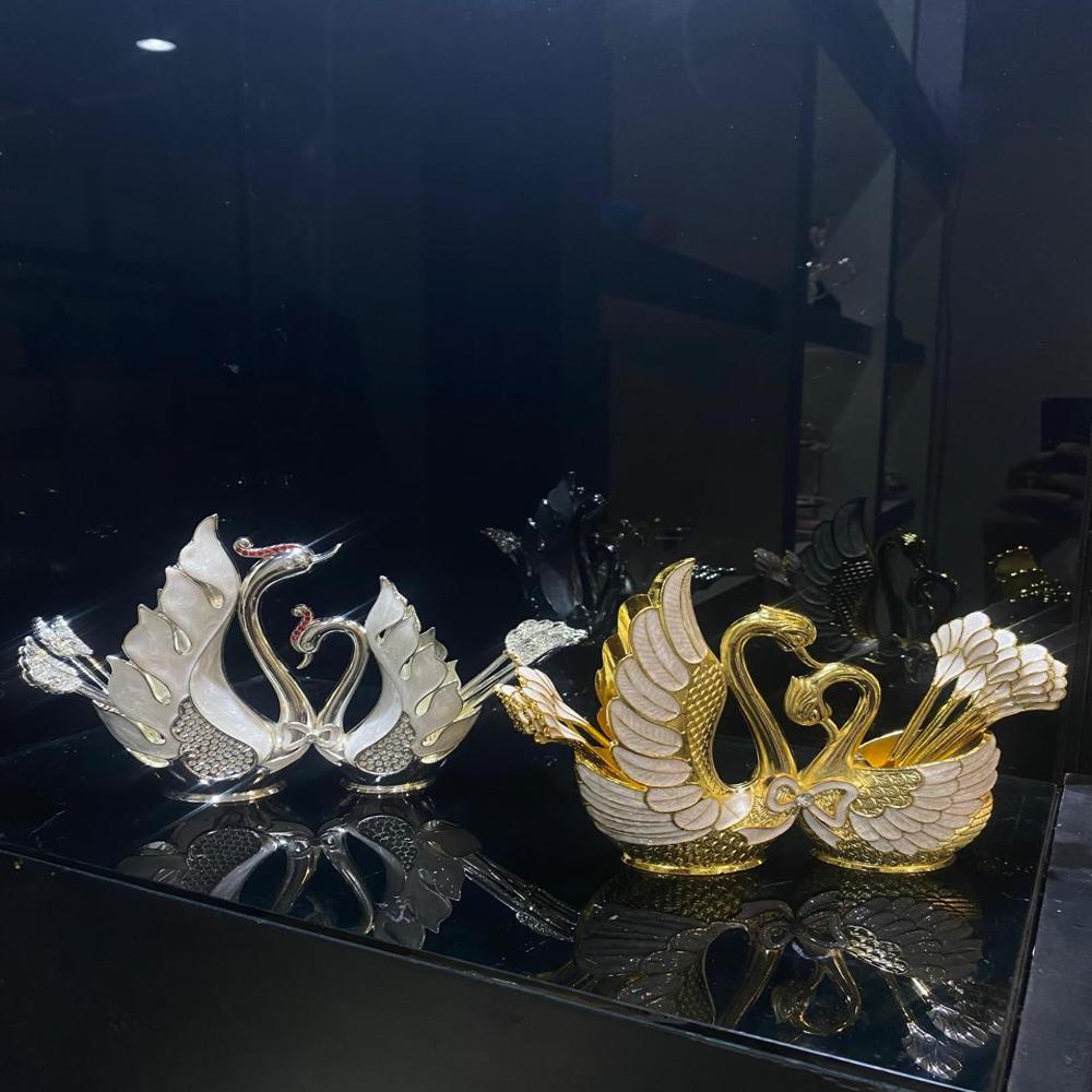 Silver Plated Cutlery Holder - Feature: Eco-friendly