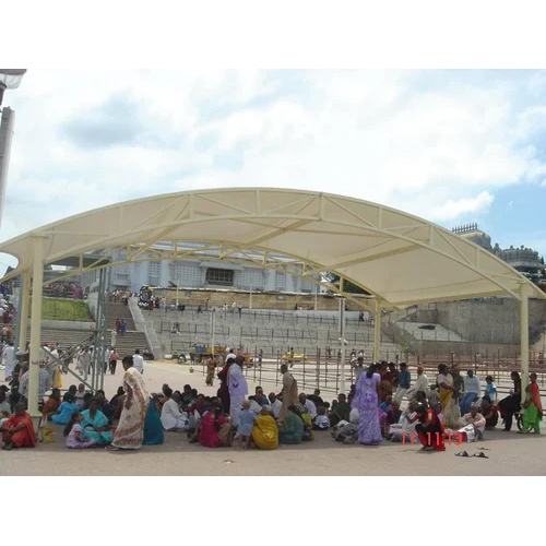 Tensile Fabric Structure - Material: Iron